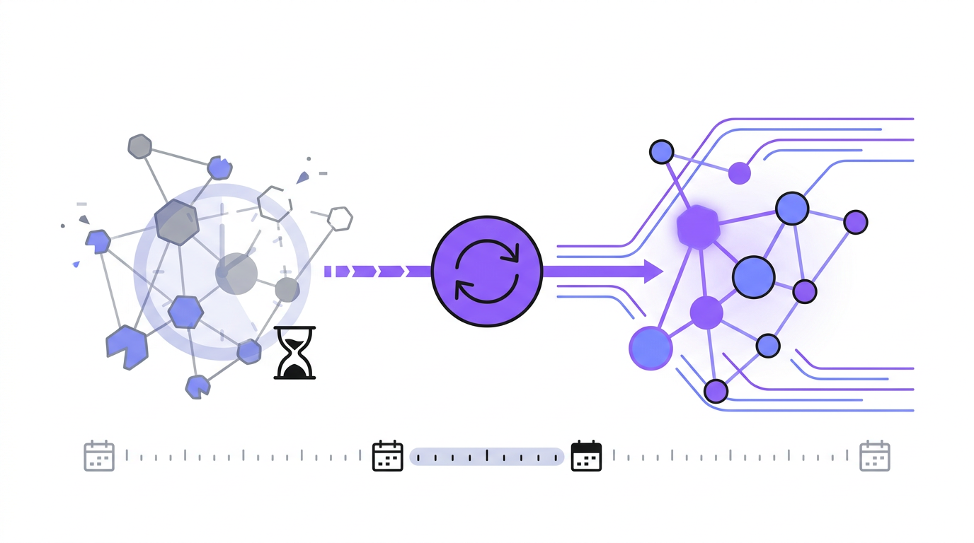 When should teams recheck enriched contact data?